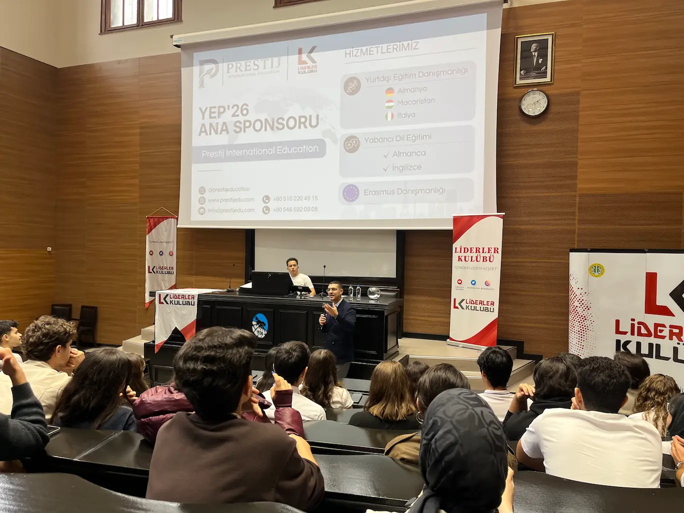 İstanbul Üniversitesi Liderler Kulübü Seminer Sunumu